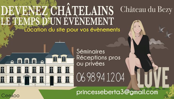 Logo Château du Bezy,Chaingy Logo Château du Bezy,Chaingy