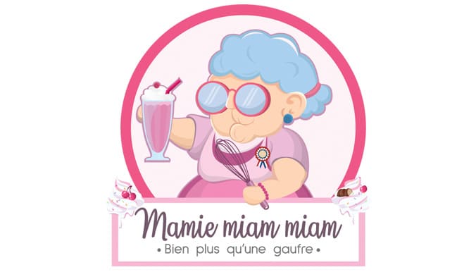Logo Mamie Miam Miam,Orleans Logo Mamie Miam Miam,Orleans